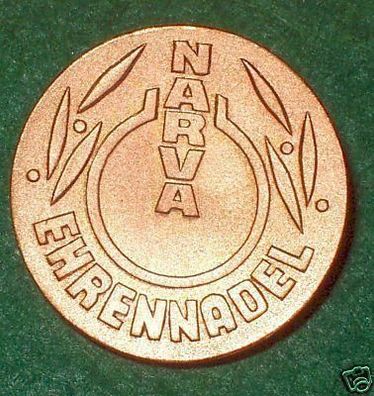 DDR Firmen Abzeichen NARVA Ehrennadel Bronze