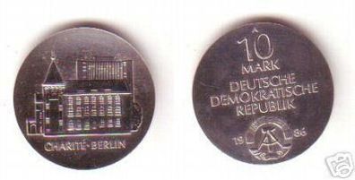 DDR Gedenk Münze 10 Mark Charite´Berlin 1986