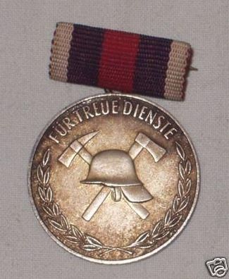 DDR Medaille Feuerwehr für treue Dienste in Silber