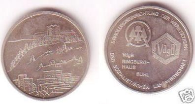 DDR Medaille VdgB Ringberg Haus Suhl um 1980