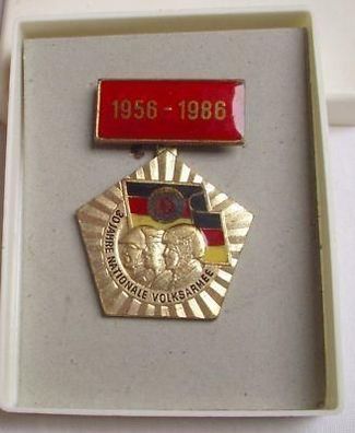 DDR Orden 30 Jahre Nationale Volksarmee im Etui 1986