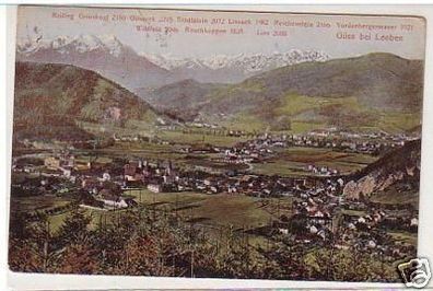 29991 Ak Göss bei Leoben Steiermark Totalansicht 1908