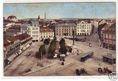 30101 Ak Graz Jakominiplatz Totalansicht 1909