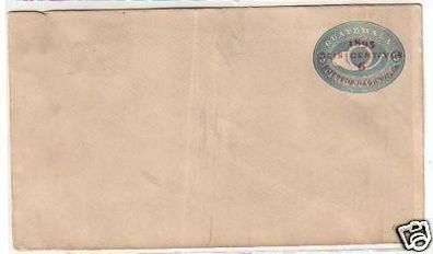 30114 Ganzsachen Brief Guatemala 1895