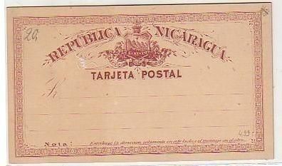 30144 Postkarte Republik Nicaragua um 1900