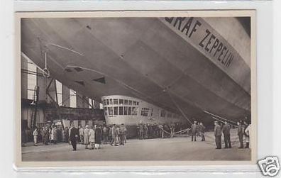 30291 Ak "Graf Zeppelin" startbereit in der Halle 1930