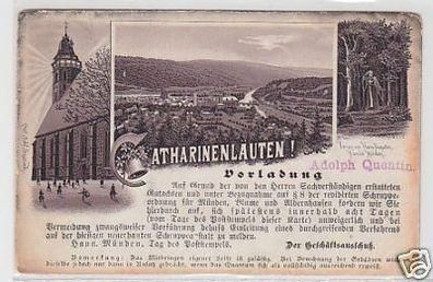 30333 Ak Hann. Münden Catharinenläuten 1895