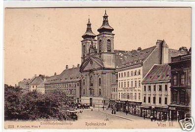 30396 Ak Wien Landstraßehauptstraße Rochuskirche 1910