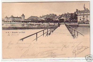 30404 Ak Morges Schweiz Kanton Waadt Le Port 1899