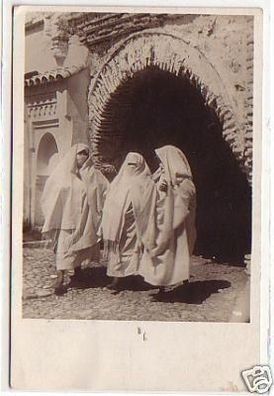 30417 Foto Ak Tetuan Marokko Volkstypen um 1920