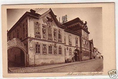 30420 Ak Melk an der Donau Postgebäude um 1930