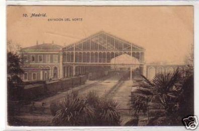 30617 Ak Madrid Bahnhof Estación del Norte 1910