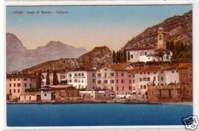 30624 Ak Gardasee mit Hotel Lago di Garda um 1910