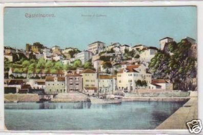 30639 Ak Castelnuovo Bocce di Cattaro Hafen um 1910
