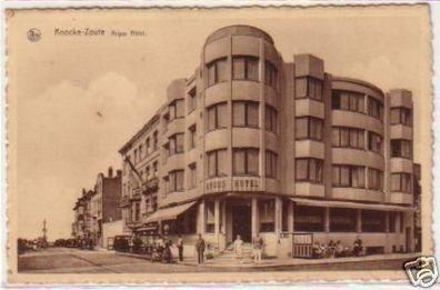 30685 Ak Knocke Zoute Belgien Argus Hotel um 1920