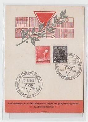 30705 Karte Gedengtag der Opfer des Faschismus 1948