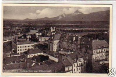30725 Ak Villach Blick vom Stadtpfarrturm um 1930