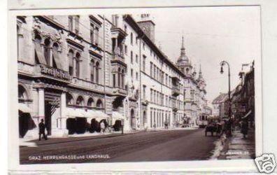 30805 Ak Graz Herrengasse und Landhaus um 1930