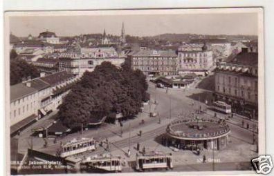 30816 Feldpost Ak Graz Jakominiplatz 1944