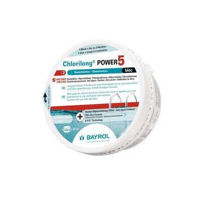 BAYROL Chlorilong® POWER5 Bloc | 0,65 kg