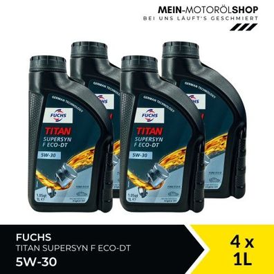 Fuchs Titan Supersyn F ECO-DT 5W-30 4x1 Liter