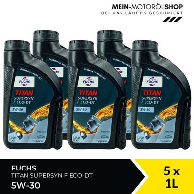 Fuchs Titan Supersyn F ECO-DT 5W-30 5x1 Liter