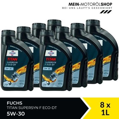 Fuchs Titan Supersyn F ECO-DT 5W-30 8x1 Liter