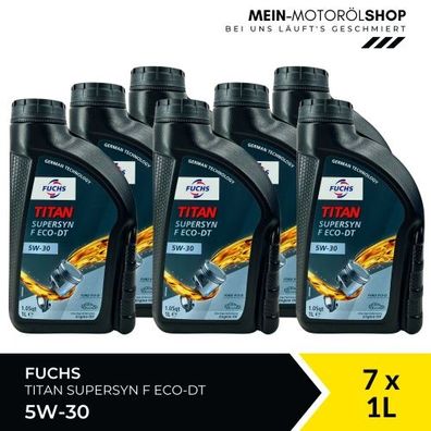 Fuchs Titan Supersyn F ECO-DT 5W-30 7x1 Liter