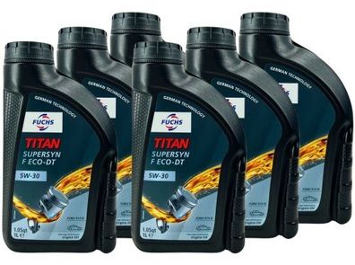 Fuchs Titan Supersyn F ECO-DT 5W-30 6x1 Liter