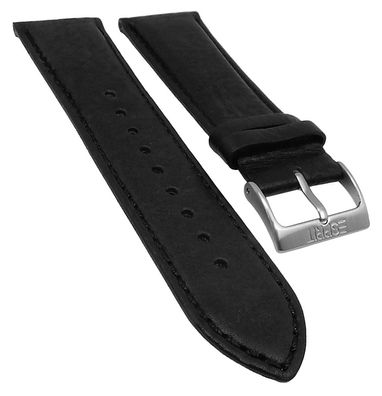 Esprit > Uhrenarmband 24mm Leder schwarz gepolstert > ES106351 106351