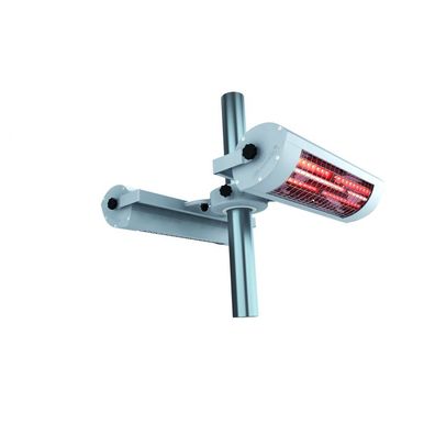 Solamagic ECO-2800 Infrarotheizstrahler 2x 1400 Watt titan mit Masthalterung