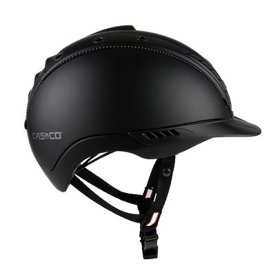 Casco Reithelm Mistrall-2 schwarz matt