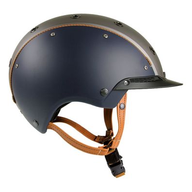 Casco Reithelm Champ-3 blau-anthrazit