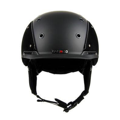 Casco Reithelm Champ-3 Nubuk schwarz