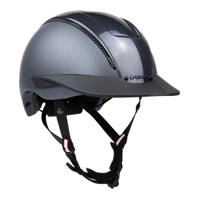 Casco Reithelm DUELL dunkelgrau