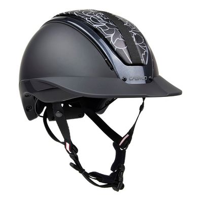 Casco Reithelm DUELL one Chrysantheme, Reitkappe