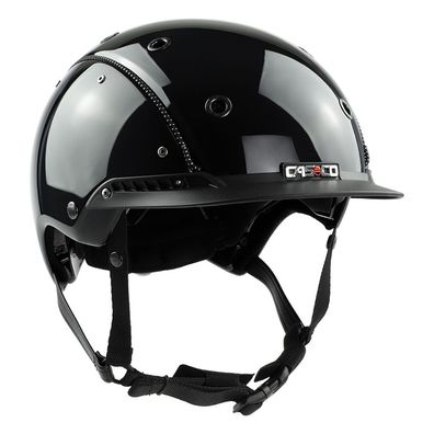 Casco Reithelm Champ-3 Plus schwarz glanz