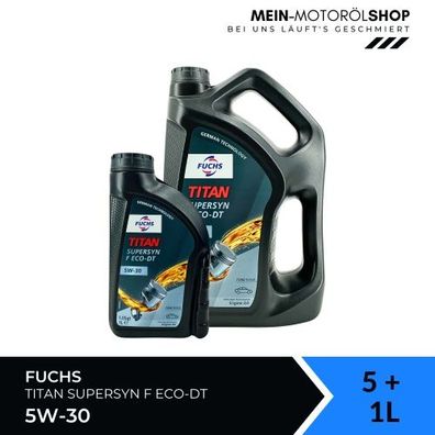 Fuchs Titan Supersyn F ECO-DT 5W-30 5 + 1 Liter