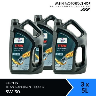 Fuchs Titan Supersyn F ECO-DT 5W-30 3x5 Liter