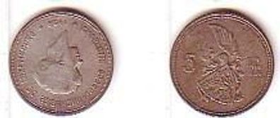 5 Franu Silber Münze Luxemburg 1929