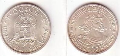 50 Escudos Silber Münze Portugal Pedro Alvares Cabral