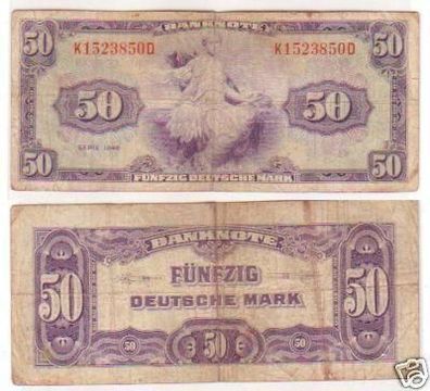 50 Mark Banknote Bank deutscher Länder 1948