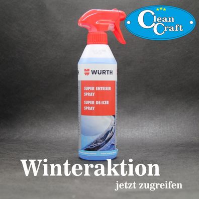 Super Enteiser Spray von WÜRTH kein aufwändiges Freikratzen