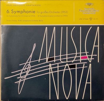 Deutsche Grammophon LPE 17 246 - 6. Symphonie (Für Großes Orchester - 1953)