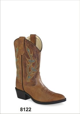 Old West Westernstiefel Westernreitstiefel f. Kinder/Jugendliche