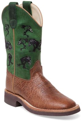 Old West Westernstiefel Kinder/Damen, Westernreitstiefel St. Elmo