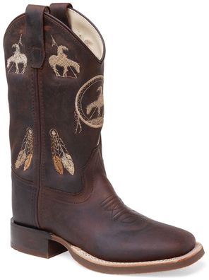 Westernstiefel Kinder/Damen, Westernreitstiefel Old West