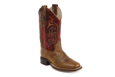 Westernstiefel Kinder/Damen, Westernreitstiefel Old West Gilman