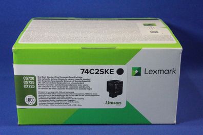 Lexmark 74C2SKE (entspricht 74C2SK0) Toner Black -A