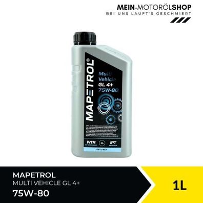 Mapetrol Multi Vehicle GL 4+ 75W-80 1 Liter